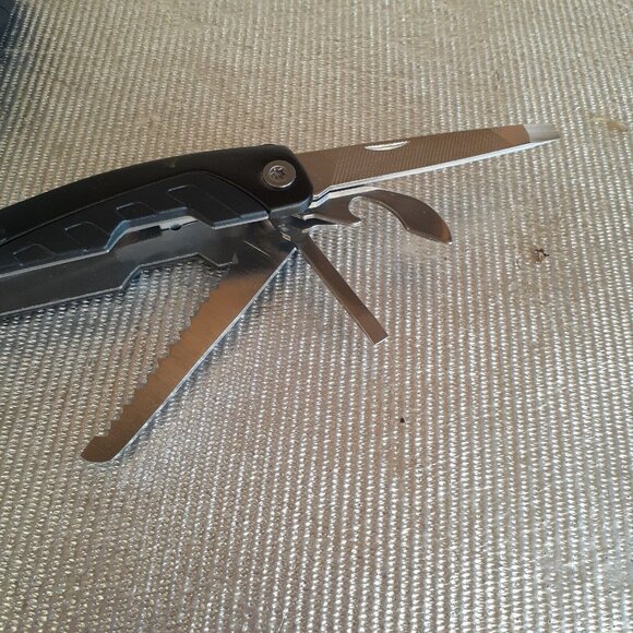 Multi-tool All in One Pliers Bottle Opener Flat & Phillips Screwdriver Saw Knife - Picture 5 of 13